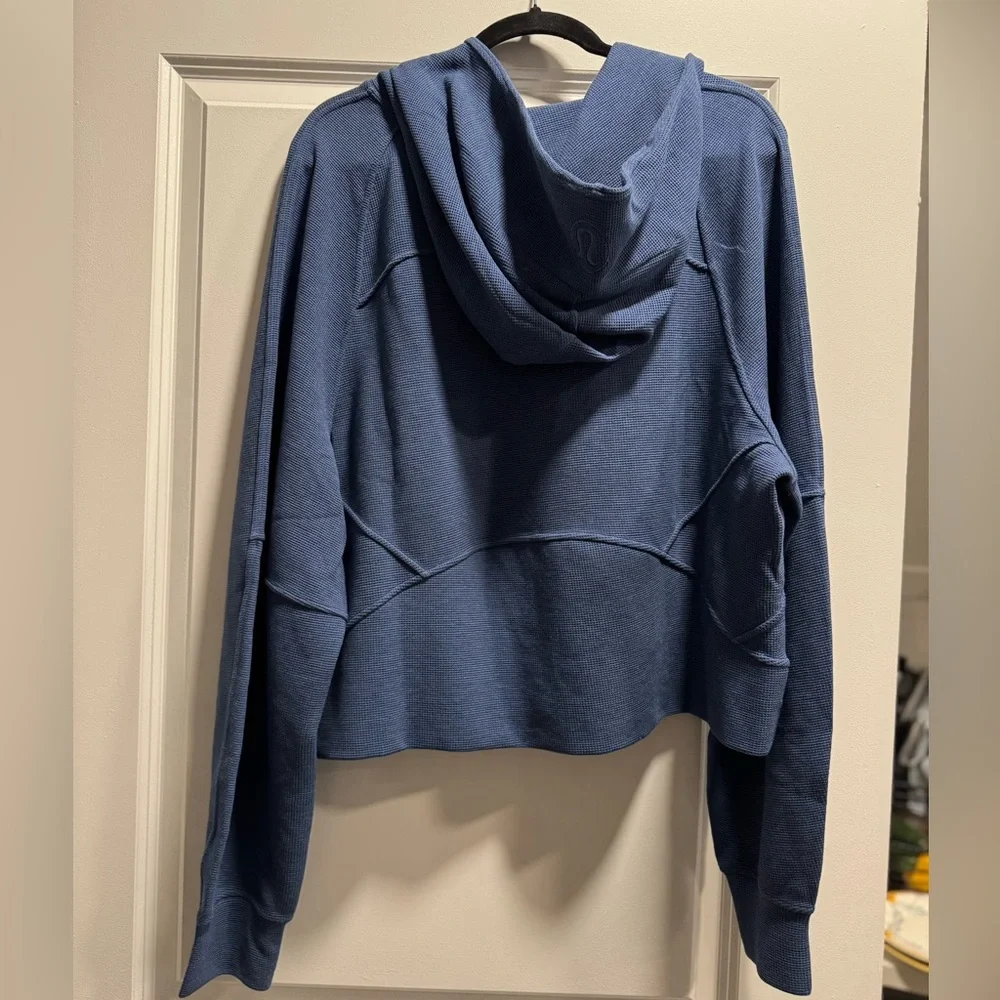 Lululemon Scuba Oversized Full-Zip Hoodie Waffle - Picture 6 of 8